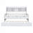 Wooden Captain Daybed Bed with Built-in Bookshelves-490314532-490314530