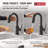 Trinsic Touch2O Bar / Prep Faucet with Touchless Technology-95125886