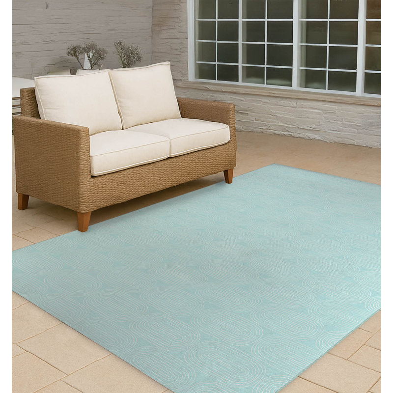 Tapis d'extérieur antidérapant Earthy Embrace, Rectangle 4pi x 6 pi