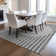  Machine Washable Indoor/Outdoor Chantille ACN994 Gray Area Rug
