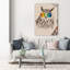 Owls In Glasses - Wrapped Canvas Print