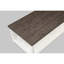 Table basse contemporaine contemporaine brun et blanc avec, pour salon et table