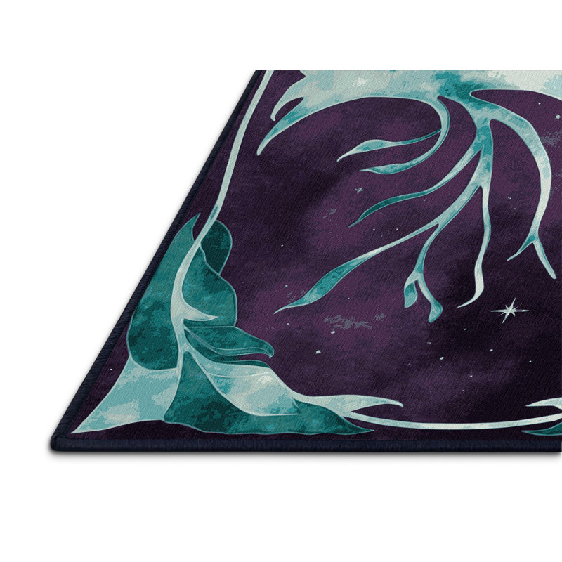 Emerald Horizon Rug, Rectangle 2' x 3'