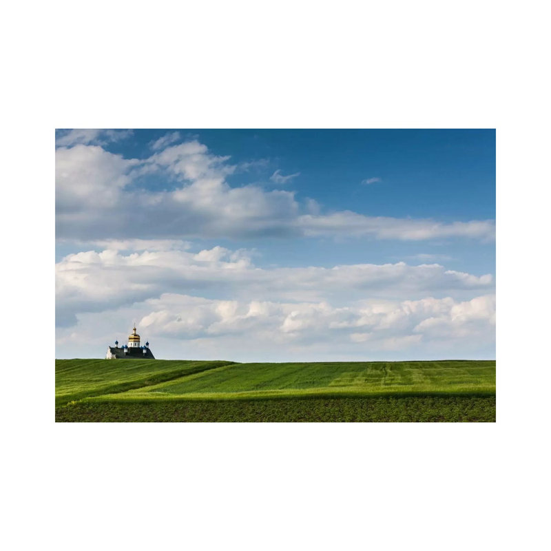 Ukraine, Podole, Zalishchyky, Orthodox Church by Mikolaj Gospodarek - Wrapped Canvas Print, 20.32 cm H x 30.48 cm W