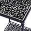 Lana Resin and Bone Inlay Side Table-327479482