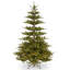 7.5' Green Fir Artificial Christmas Tree with 450 Clear/White Lights