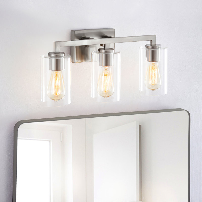 Latana Dimmable Vanity Light, Matte Black, 3