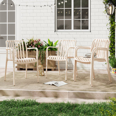 Outdoor Stacking Dining Armchair
