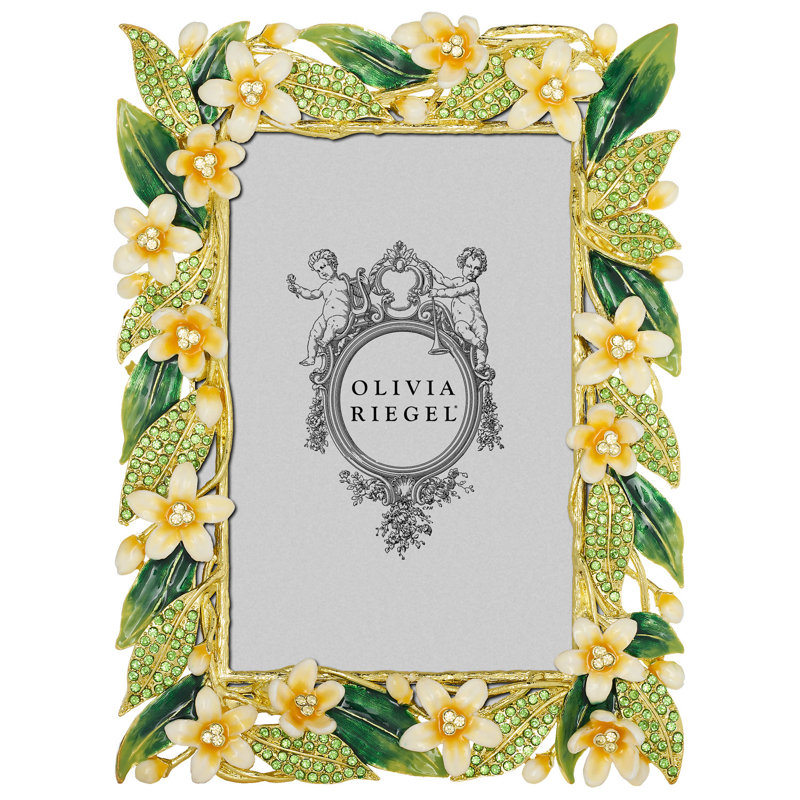 Hannah Metal Picture Frame, 4" W x 6" H