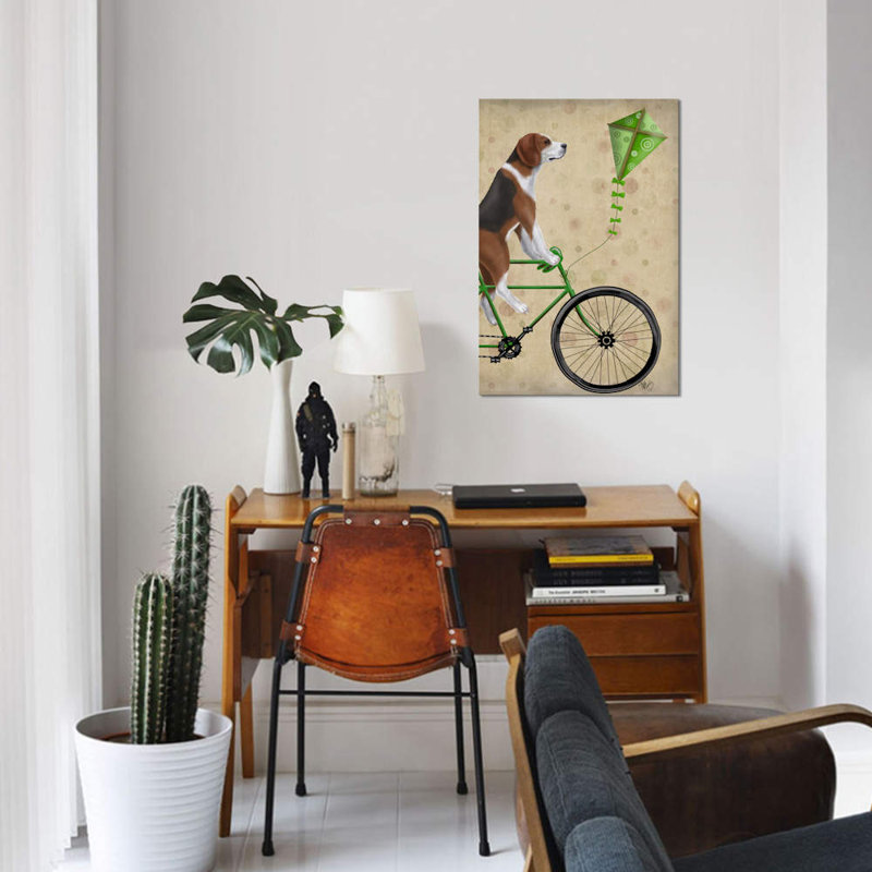Impression sur toile tendue Fab Funky, H 12 po x l 8 po x P 0,75 po, Toile tendue, Pas de tapis