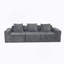 Canapé modulaire convertible 3 places Modern-736252149