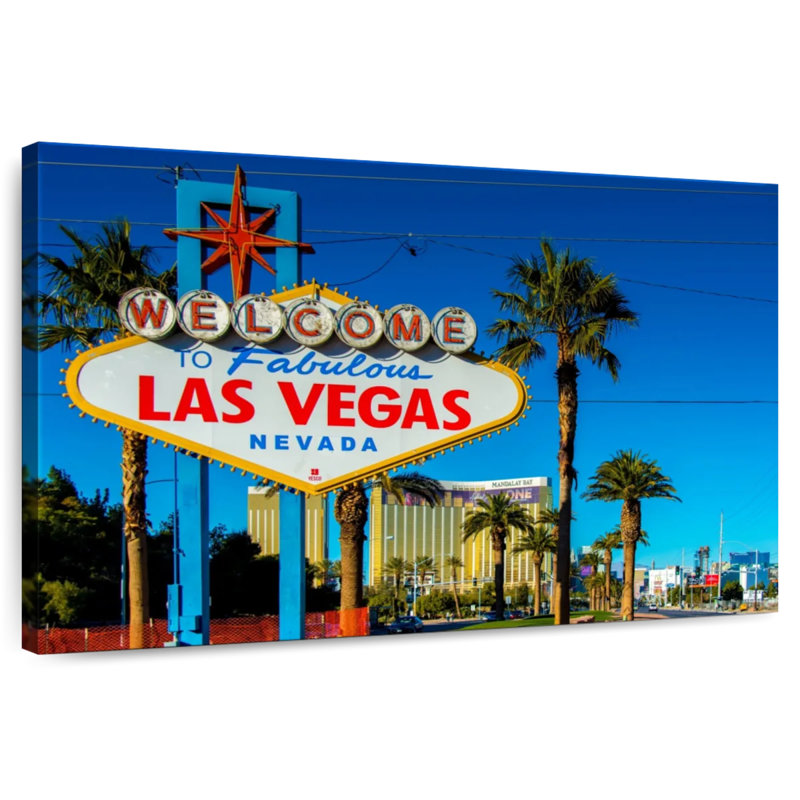 Ravi Las Vegas Welcome, H 30 po x l 45 po