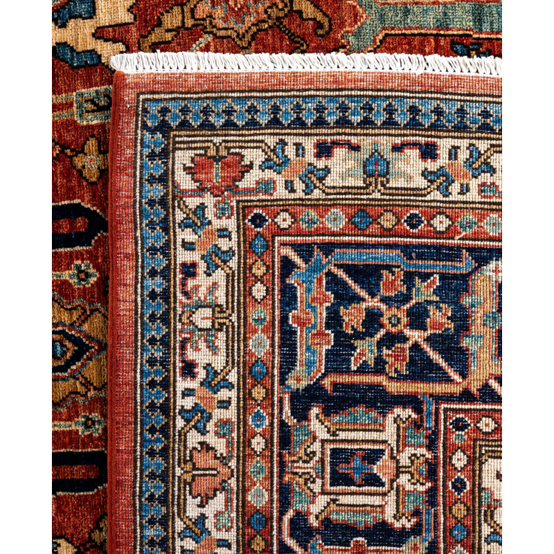 Serapi One-of-a-Kind 10' 0" X 13' 9" Hand Knotted Area Rug