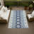 Machine Washable Indoor/Outdoor Chantille ACN2759 Americana Rug-1853568841-1853568894