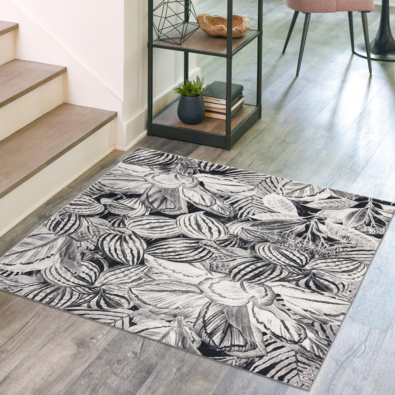 Tapis gris anthracite, Carré 10 pi