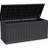 Xxl Deck Storage, 260 Gallon, Black, Waterproof Resin, Lockable, Double - Wall Construction, Ideal For Storing Pool Equipment, Garden Tools, And Can Function As Extra Table Gallon Black Box, , Stores