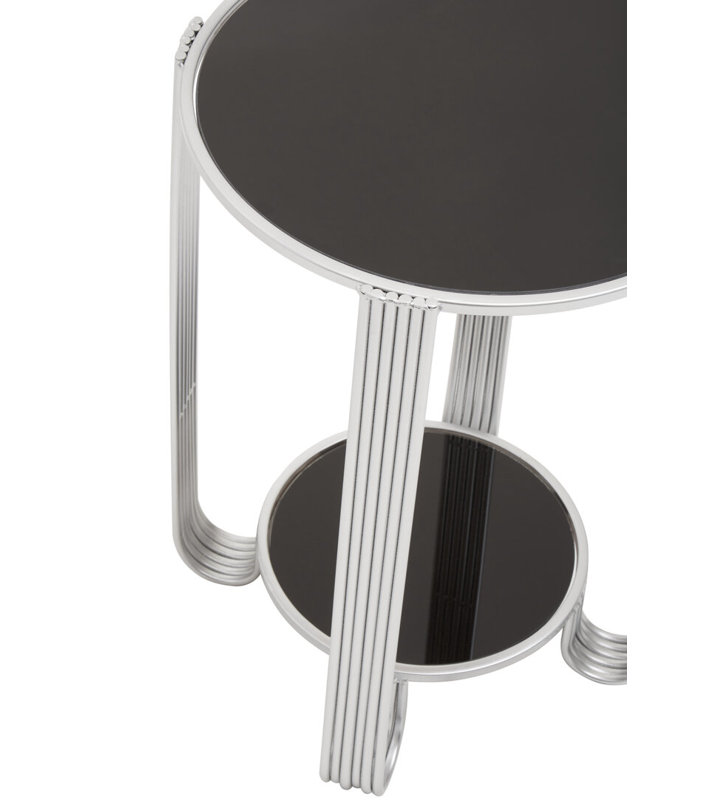 Glass Top End Table
