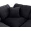 Canapé modulaire en velours 160 po conforme à la norme CAL117-88388170