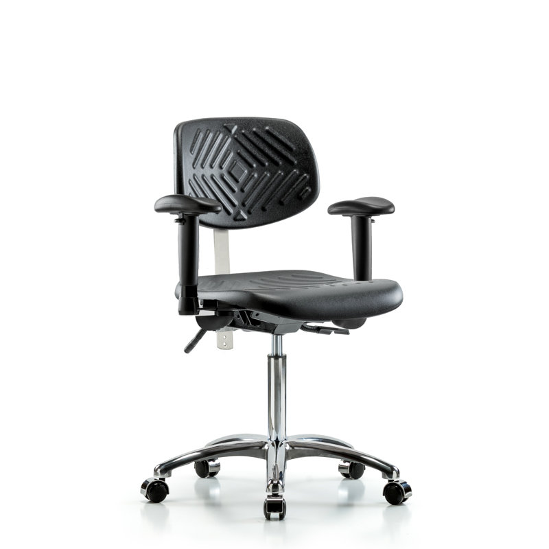 Task Chair, Black, Casters