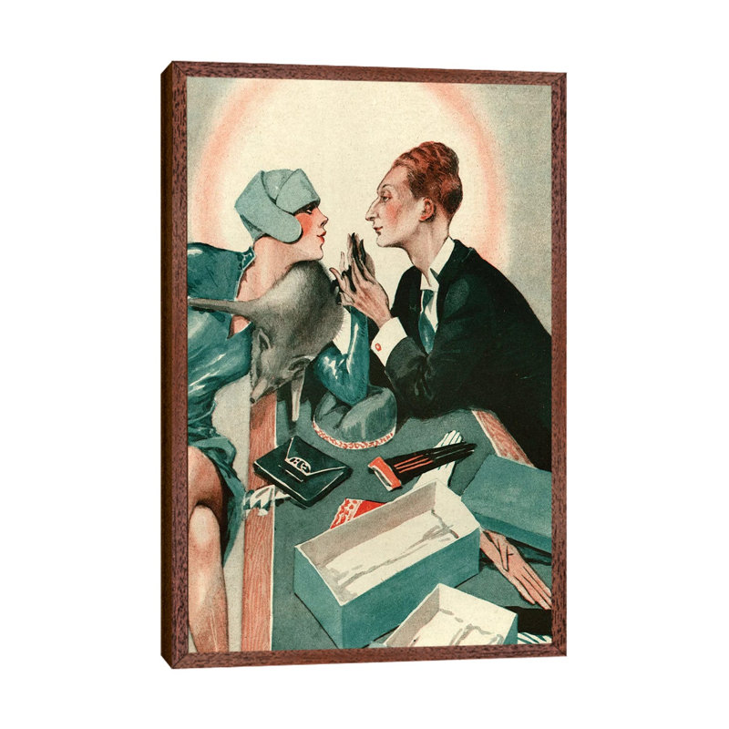 1927 La Vie Parisienne Magazine Plate by The Advertising Archives - Gallery-Wrapped Canvas Giclée on Canvas