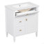 Meuble-lavabo 30 po avec lavabo, meuble-lavabo avec un tiroir rabattable et deux tiroirs, tablette réglable-1142735083