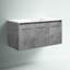 Ensemble de meuble-lavabo simple mural 40 po Agostini-1416492916
