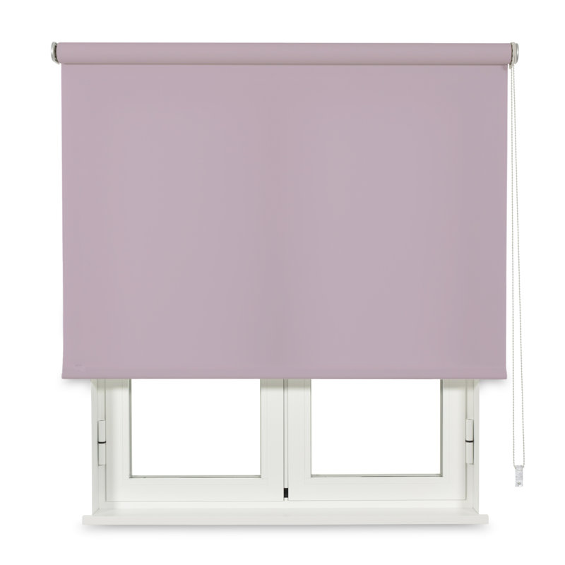Semi Sheer Roller Blind, Pink, 250 cm L x 220 cm W