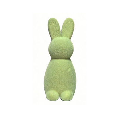 Figurine de Pâques, lapins de Pâques enneigé, décorations de Pâques