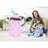 Round  Valentine's Day Laundry Clothes Hamper Laundry Basket With Handles,Storage Organizer Bins Laundry Gift Basket For Room, Bedroom Decor