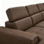 128"Sofa U Shaped Sectional Couch with Ottomans Reversible Modular Sofa 7 Seater Couch with Storage Seat and Adjustable Headrest-1356343637