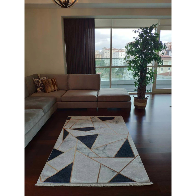 Tapis Toscana avec envers antidérapant, Rectangle 3 pi 11 po x 8 pi 10 po