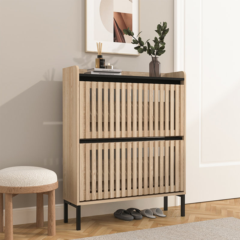 Armoire à chaussures double Grille