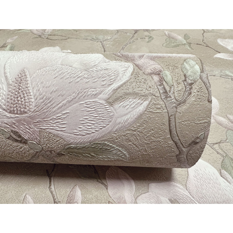 Papier peint texturé non tissé Correia Pi., Beige