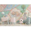 Décoration murale amovible de panneaux géométriques pastel pour chambre de bébé-281369027-281369150