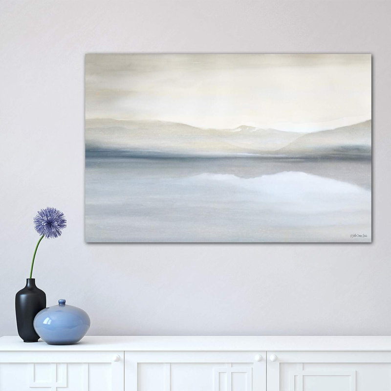 Lake Majesty - Wrapped Canvas Painting, 66.04 cm H x 45.72 cm W x 3.175 cm D