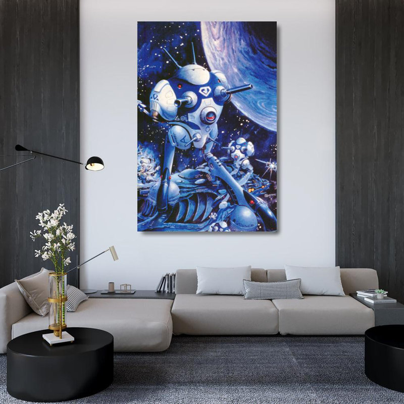 Robotech, 48" H x 32" W