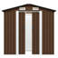 Garden Storage Shed Steel 204x132x186 cm-1710462134