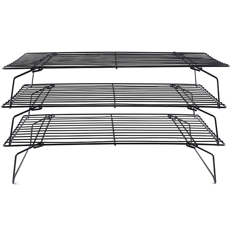 Grille de refroidissement, 3 niveaux de cuisson empilables en acier inoxydable