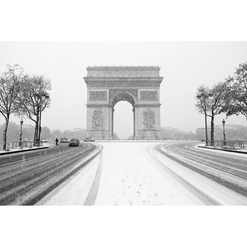 Cheyney Arch of Triumph 1 Piece Wrapped Canvas Wall Art, 30cm H x 46cm W 3.8cm D
