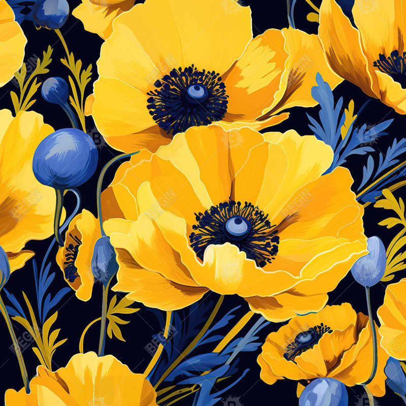 "Jaune et bleu"