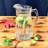 Meenke Entertaining Set 6 Glasses and Pitcher