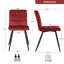 Leann Tufted Velvet Upholstered Back Side Chair-739582759