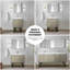 Double Bathroom Vanity with Wood Top-212554766