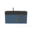 Ensemble de meuble-lavabo mural simple 36 po Bassi-573101961-573101963-573101966