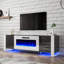 Meuble télé 70 po avec foyer électrique Bhhatu, noir-99357220-98876978