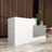 86.6'' W Rectangular Reception Desk With Open Shelves