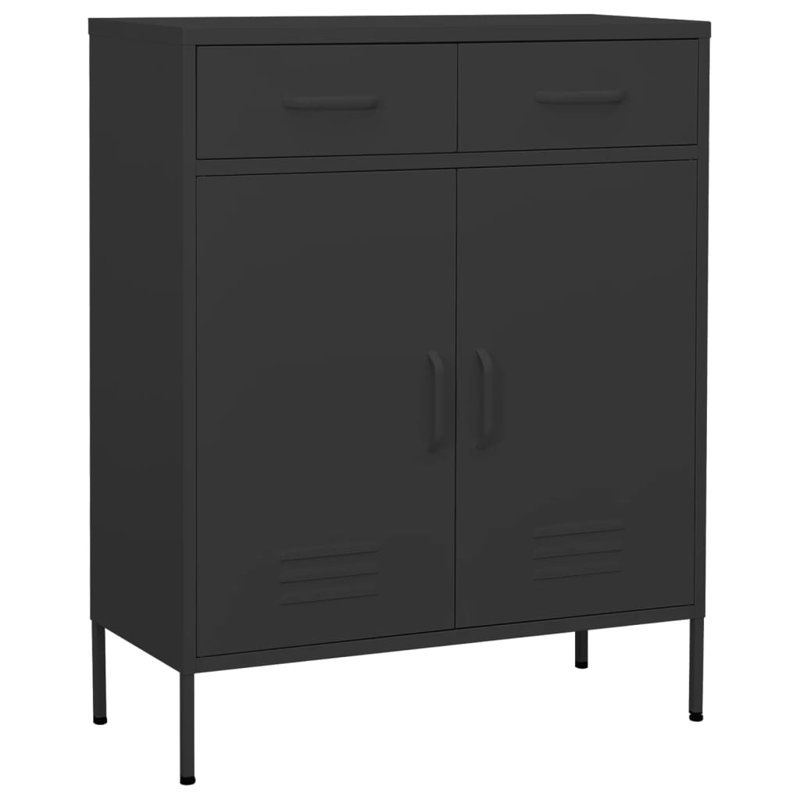 Storage Cabinet Freestanding File Cabinet with Shelves for Office Steel