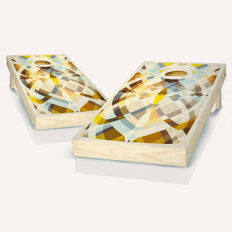 Ensemble de cornhole 2 'X 4' Color Me