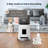 Penthouse Paws Smart HD Pet Feeder – 6L WiFi Automatic Cat & Dog Feeder with Camera, App Control, Voice Message, Stainless Steel - White-98469299