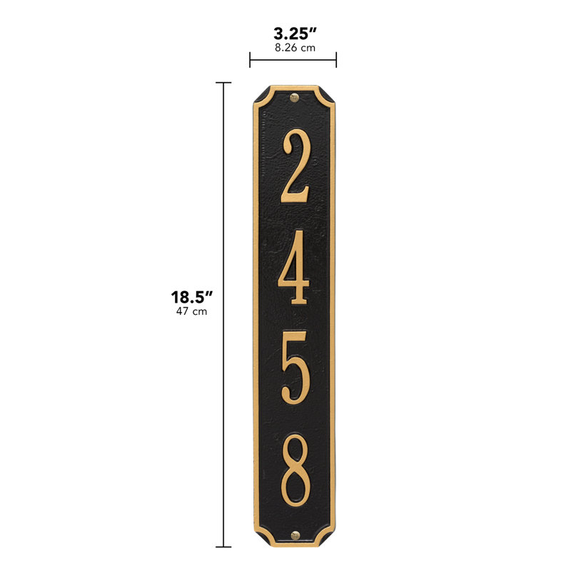 1-Line Wall Mount, Black / Gold, Yes